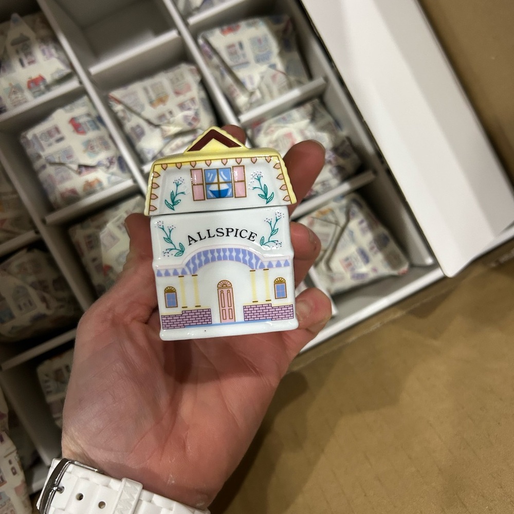 NIB, Lennox Spice Village House Set, 24
